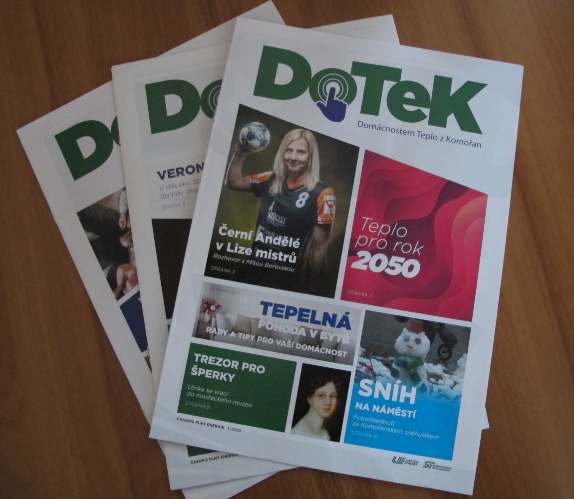 Vyšlo první číslo magazínu DoTek 2020